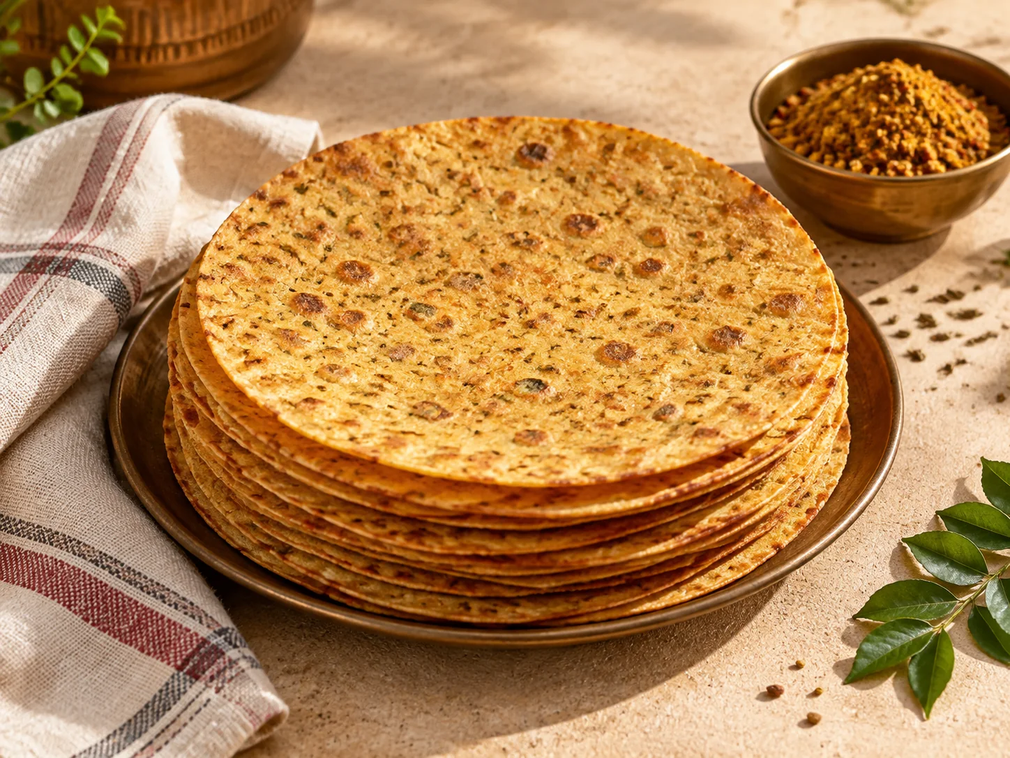 Illustrative stack of khakra