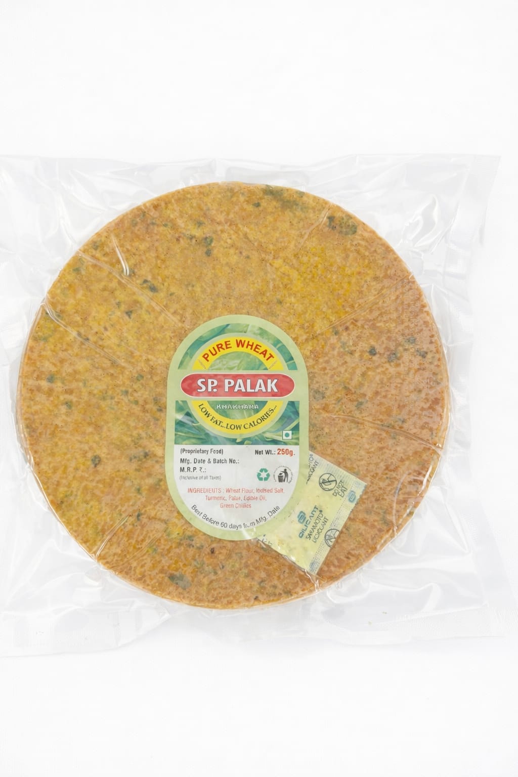 Just Foods Sp. Palak Khakhra pack
